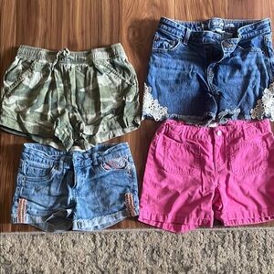 Levi's Kids Shorts Set - Camo, Blue, Pink